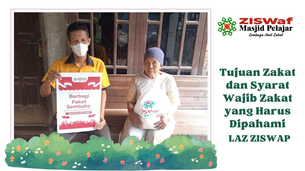 Tujuan zakat syarat wajib zakat