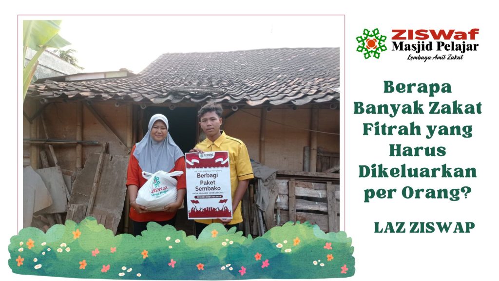 berapa banyak zakat fitrah yang harus dikeluarkan