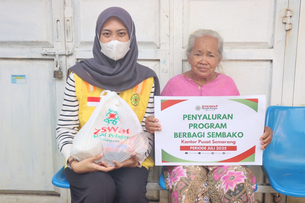 Berbagi sembako pekan 1