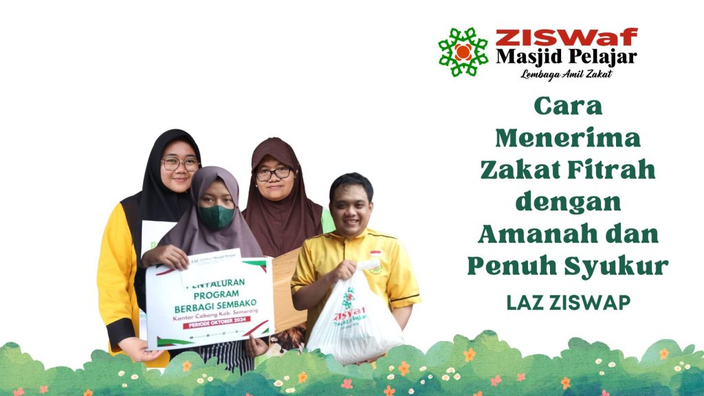 cara menerima zakat fitrah
