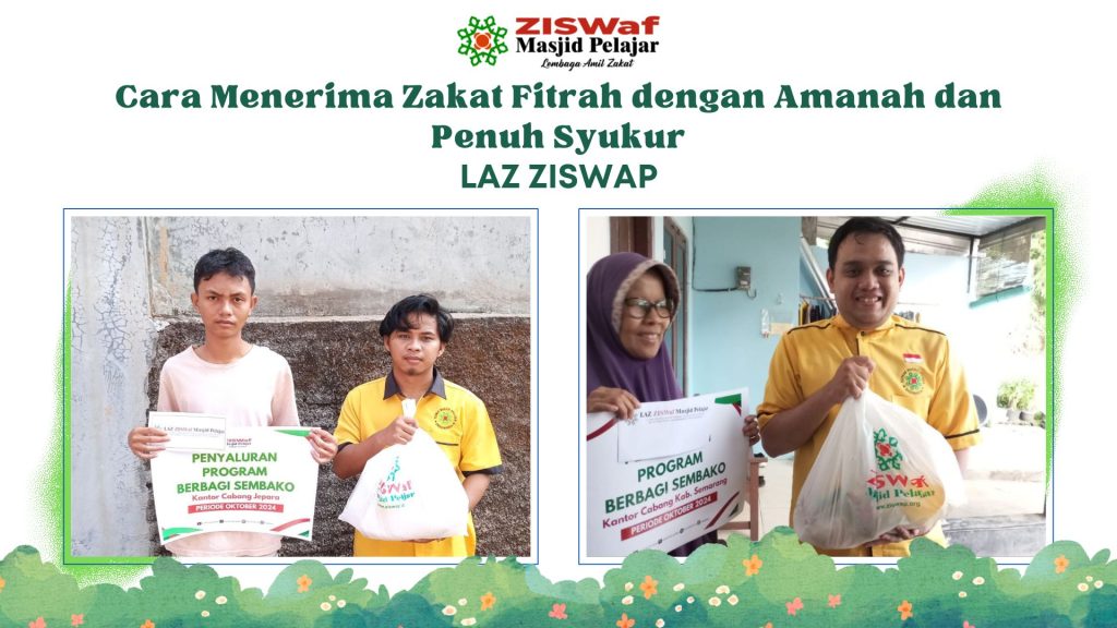cara menerima zakat fitrah