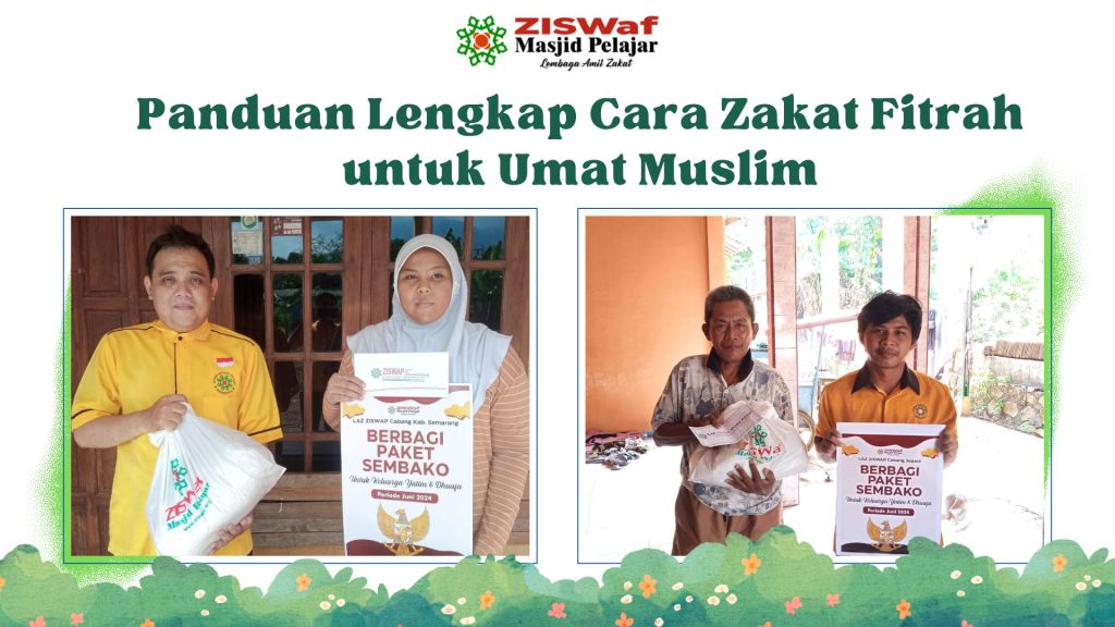 cara zakat fitrah