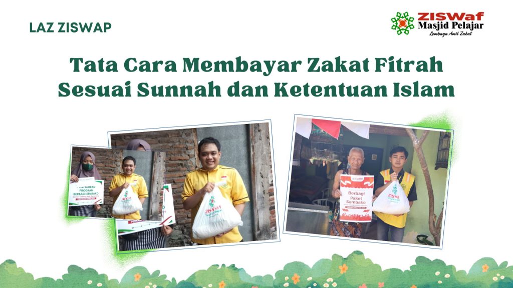 tata cara membayar zakat fitrah
