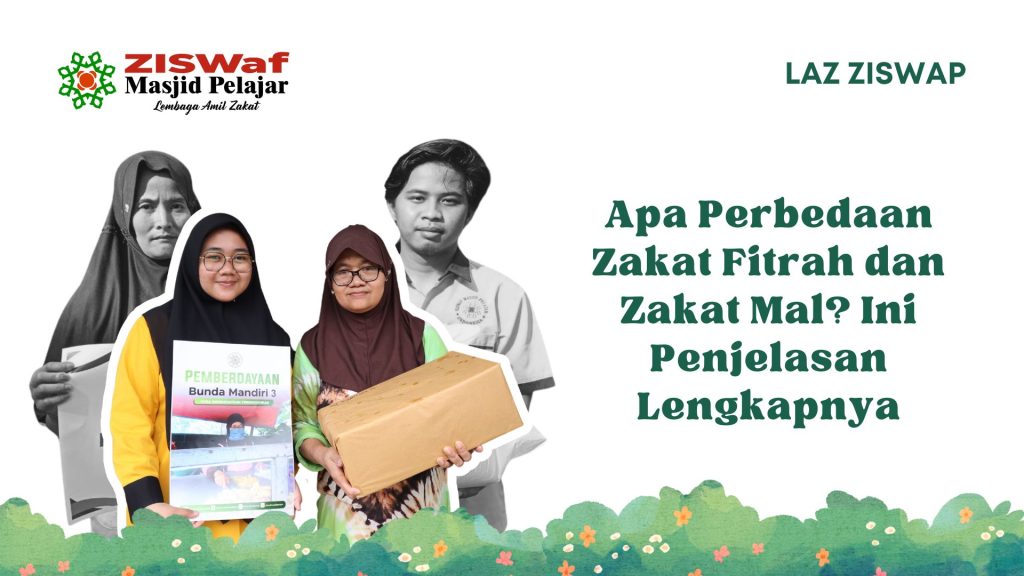apa perbedaan zakat fitrah dan zakat mal
