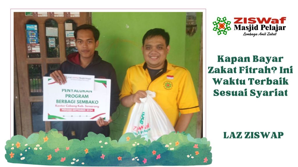kapan bayar zakat fitrah