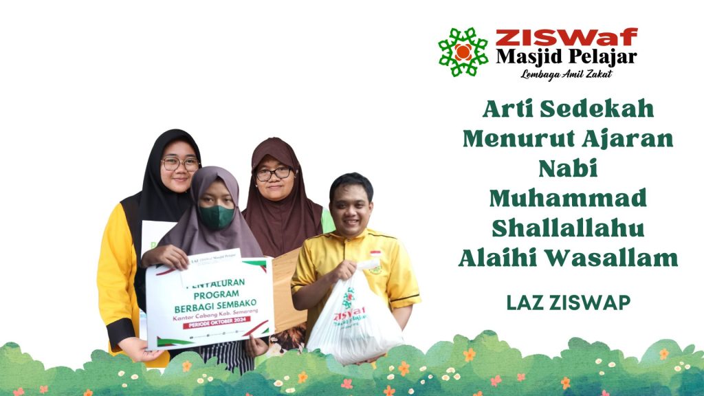 arti sedekah menurut ajaran Nabi