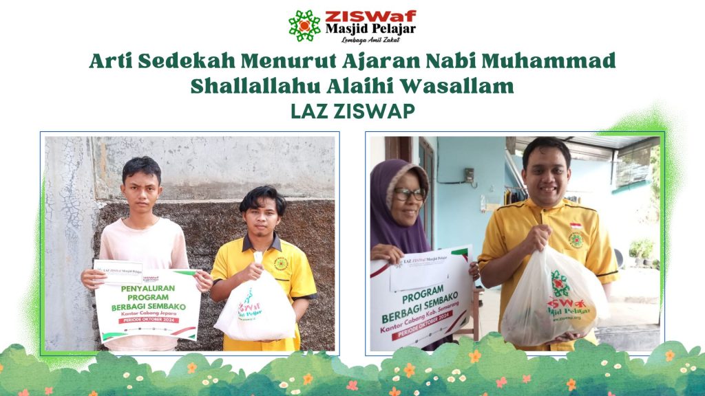 arti sedekah menurut ajaran Nabi