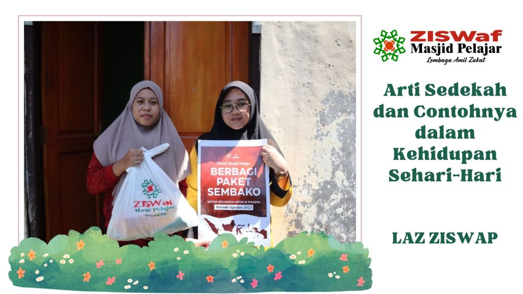 arti sedekah dan contohnya