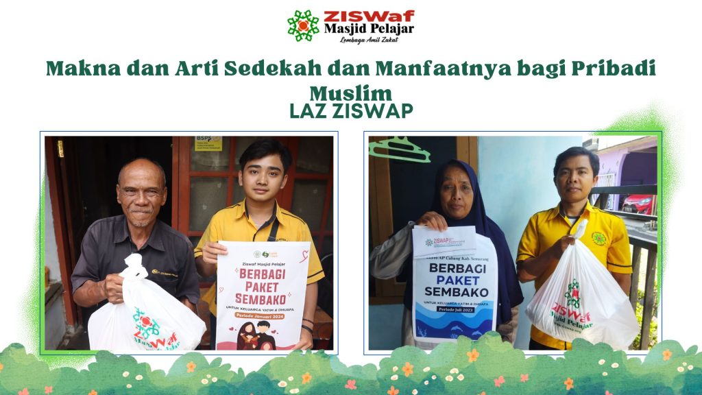 arti sedekah dan manfaatnya