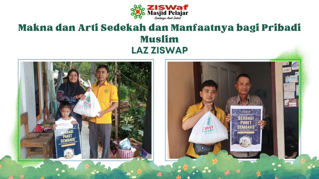 arti sedekah dan manfaatnya