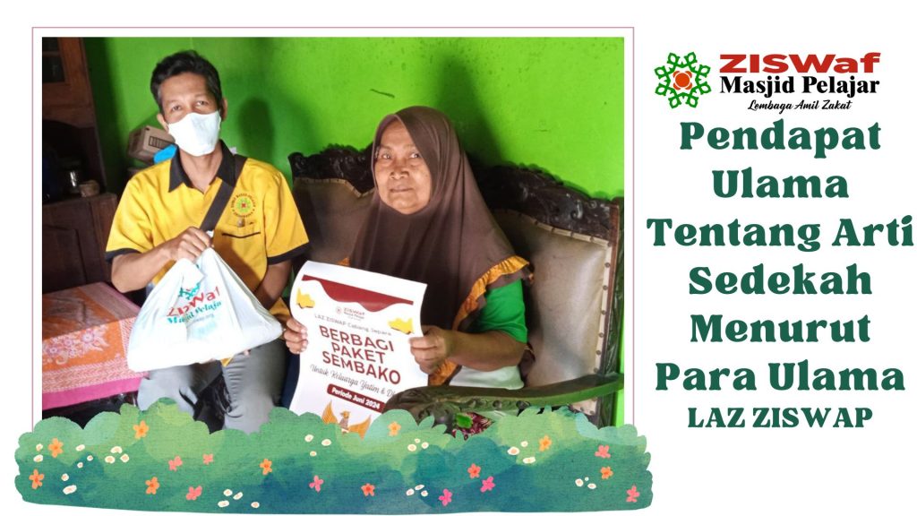 arti sedekah menurut para ulama