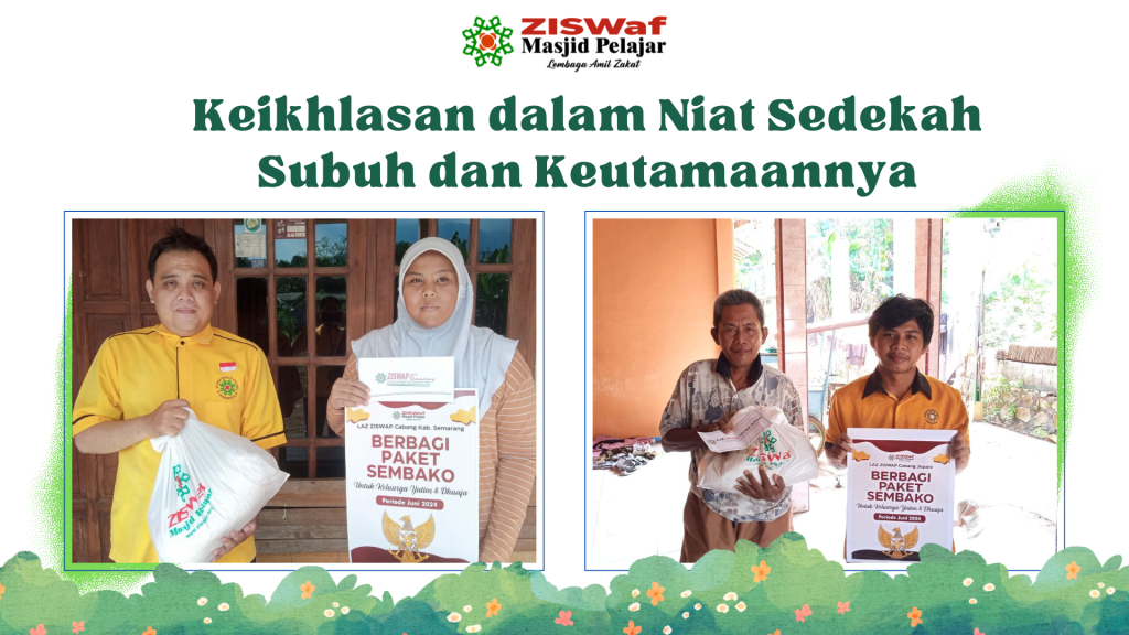 Keikhlasan dalam Niat Sedekah Subuh dan Keutamaannya