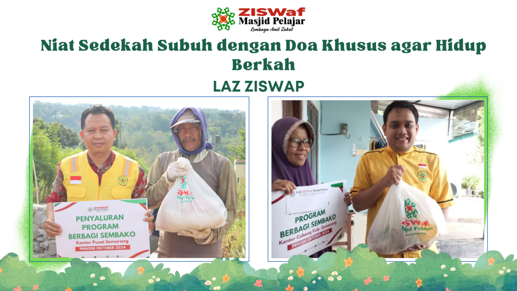 Niat Sedekah Subuh dengan Doa Khusus agar Hidup Berkah