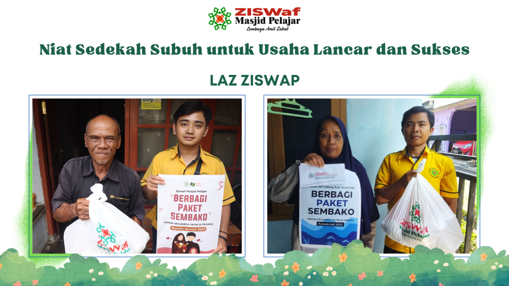 Niat Sedekah Subuh untuk Usaha Lancar dan Sukses